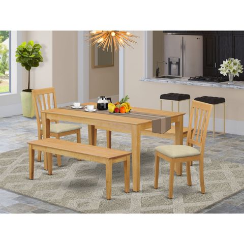 Maintaining the beauty and durability of your rectangular oak dining table with bench
